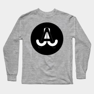 Just Joshin' Around - simply black and white Long Sleeve T-Shirt